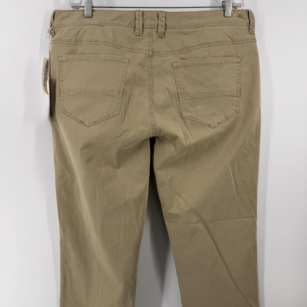Tommy Bahama Boracay 5 Pocket Pants Mens 38x30 Khaki T115497 Stretch Cotton - Picture 4 of 10